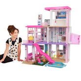 Barbie Dreamhouse Doll House With 70 Accessories And Accessible Elevator