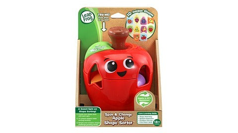 Spin & Change Apple Shape Sorter™